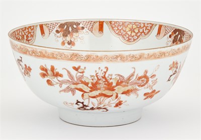 Lot 394 - Chinese Export Gilt Decorated and Iron Red...