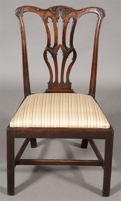 Lot 257 - Assembled Set of Fourteen George III Mahogany...