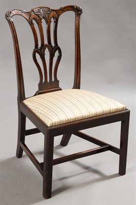 Lot 257 - Assembled Set of Fourteen George III Mahogany...