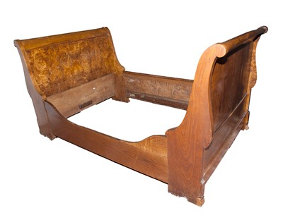 Lot 166 - Louis Philippe Walnut and Part Ebonized Lit...