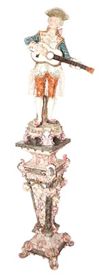 Lot 451 - Pair of Continental Porcelain Figures on...