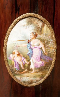 Lot 186 - Napoleon III Marble Top Gilt-Metal and...