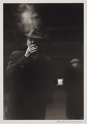 Lot 528 - DOISNEAU, ROBERT (1912-1994) [Two men smoking]....