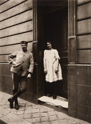 Lot 502 - BERENICE ABBOTT AND EUGENE ATGET Couple...