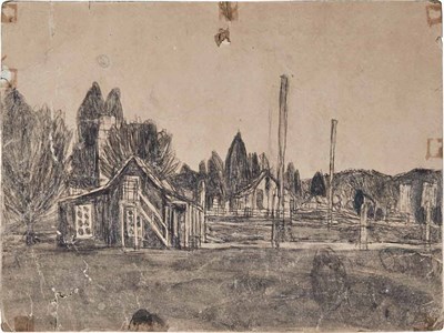 Lot 133 - James Castle American, 1899-1977 Untitled...