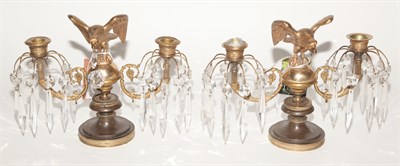 Lot 170 - Pair of Regency Style Gilt and...