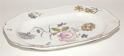 Lot 683 - Meissen Porcelain Floral Decorated Platter...