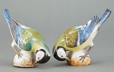 Lot 244 - Pair of Meissen Porcelain Figures of...