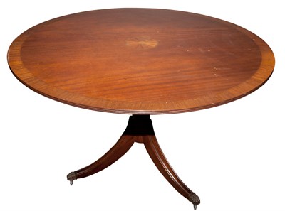 Lot 198 - George III Style Inlaid Mahogany Tilt-Top...