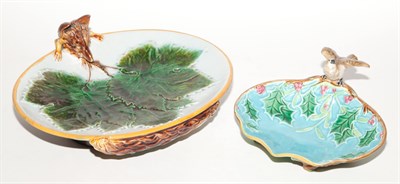 Lot 332 - George Jones Majolica Dish Late 19th century...