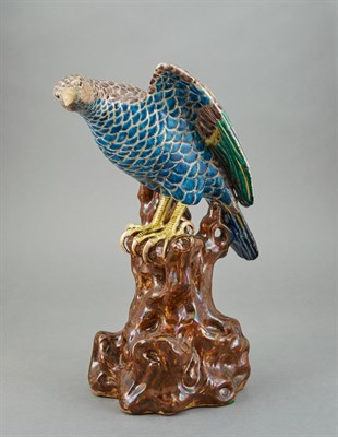 Lot 552 - Chinese Porcelain Figure of a Hawk Height 13...