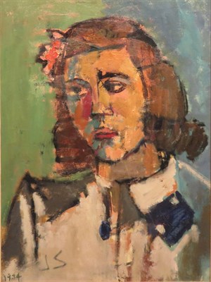Lot 89 - Joseph Solman American, 1909-2008 Portrait of...