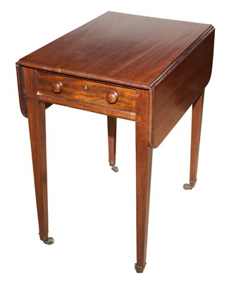 Lot 273 - George III Mahogany Pembroke Table Height 27...