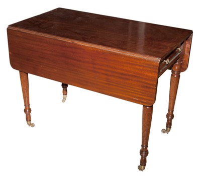 Lot 472 - William IV Mahogany Pembroke Table Height 30...