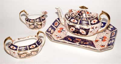 Lot 411 - Royal Crown Derby Porcelain Tea Service In the...