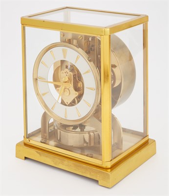 Lot 239 - Jaeger-LeCoultre Clock Brass Atmos Clock Circa...