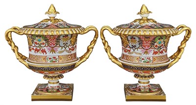 Lot 411 - Pair of Worcester, Flight Barr & Barr...