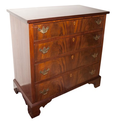 Lot 140 - George III Style Mahogany Bachelor's Chest...