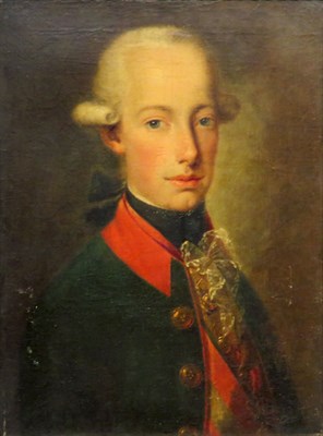 Lot 73 - English School 18th Century Portrait of a...