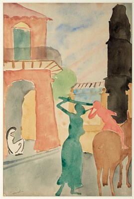 Lot 85 - Stuart Davis American, 1892-1964 Havana, 1920...
