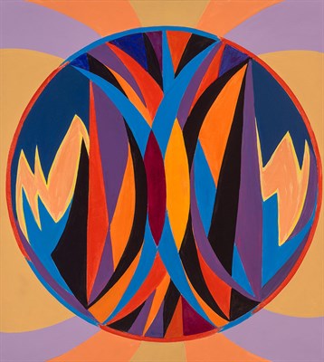 Lot 70 - Theo Hios Greek/American, 1910-1998 Embracing,...