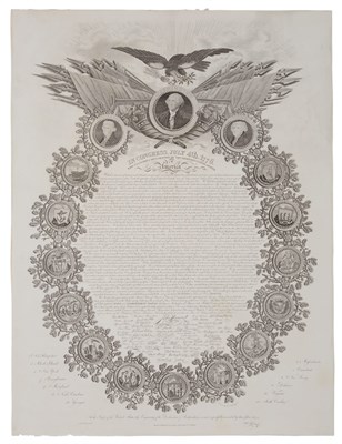 Lot 126 - [DECLARATION OF INDEPENDENCE - BROADSIDE]...