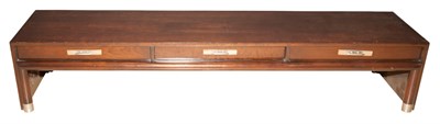 Lot 236 - Mid-Century Mahogany Stained Wood Low Table...