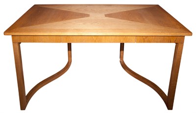 Lot 426 - Mid-Century Oak Library Table Height 31 inches,...