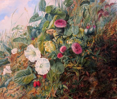 Lot 22 - Attributed to George Clare Wildflowers Bears...