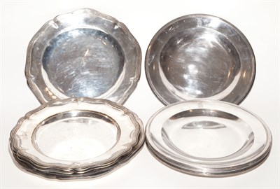 Lot 531 - Group of Silver Plated Service Plates...