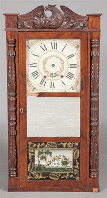 Lot 220 - American Mahogany Shelf Clock 19th Century...