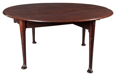 Lot 266 - George II Mahogany Drop-Leaf Table Second...