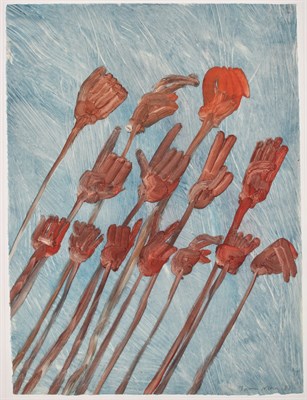 Lot 127 - James Nares British, b. 1953 Artaud's Arms,...