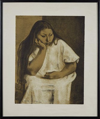 Lot 142 - Francisco Zuniga DOMITILA (BREWSTER 56) Color...