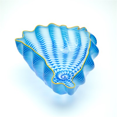 Lot 412 - Dale Chihuly American, b. 1941 Azure Seaform...
