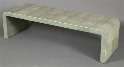 Lot 411 - 20th Century Design Low Table Shagreen and...