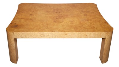 Lot 425 - Mid-Century Birch Low Table Height 17 inches,...