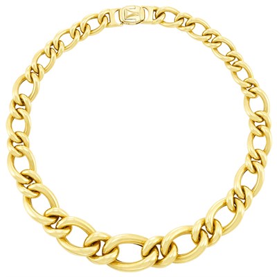 Lot 277 - Gold Link Necklace