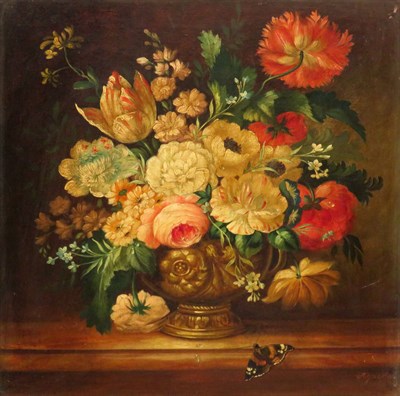 Lot 7 - Belgian School 19th/20th Century Floral Still...