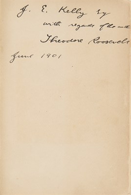 Lot 138 - ROOSEVELT, THEODORE The Rough Riders. New York:...