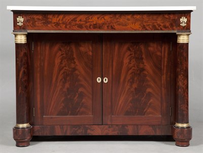 Lot 277 - Empire Gilt-Bronze Mounted Mahogany Side...
