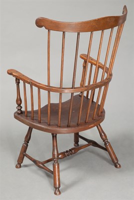 Lot 210 - Windsor Comb Back Armchair Pennsylvania, last...