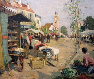 Lot 61 - Paul Emile Lecomte French, 1877-1950 Le...
