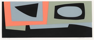 Lot 51 - Dorothy Dehner COMPOSITION Color screenprint,...