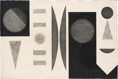 Lot 50 - Dorothy Dehner (1901-1994) LUNAR SERIES #6...