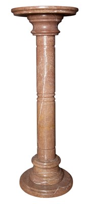 Lot 176 - Marble Pedestal Height 35 3/4 inches.