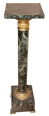 Lot 573 - Louis XVI Style Gilt-Metal Mounted Green...