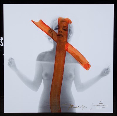 Lot 216 - STERN, BERT (1929-2013) Marilyn Monroe behind...