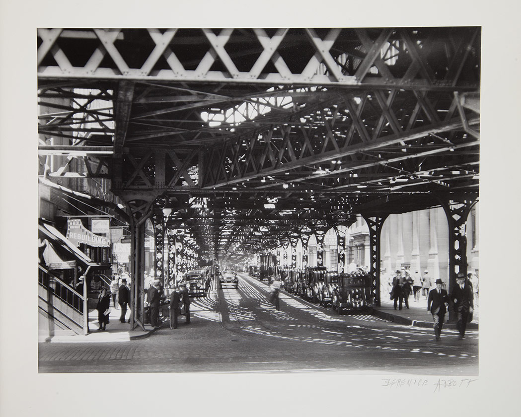 Lot 508 - ABBOTT, BERENICE (1898-1991) [Under the El at...