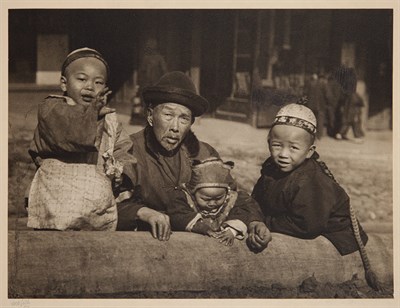 Lot 542 - GENTHE, ARNOLD (1869-1942) [Children in...